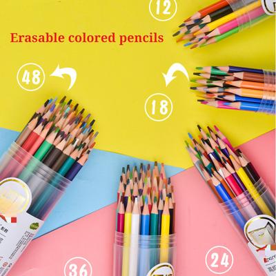 Erasable Hexagonal Pole Multi-color Pencil Children's Primary School Stationery Graffiti Drawing Pen Art Tool Colored Pencil