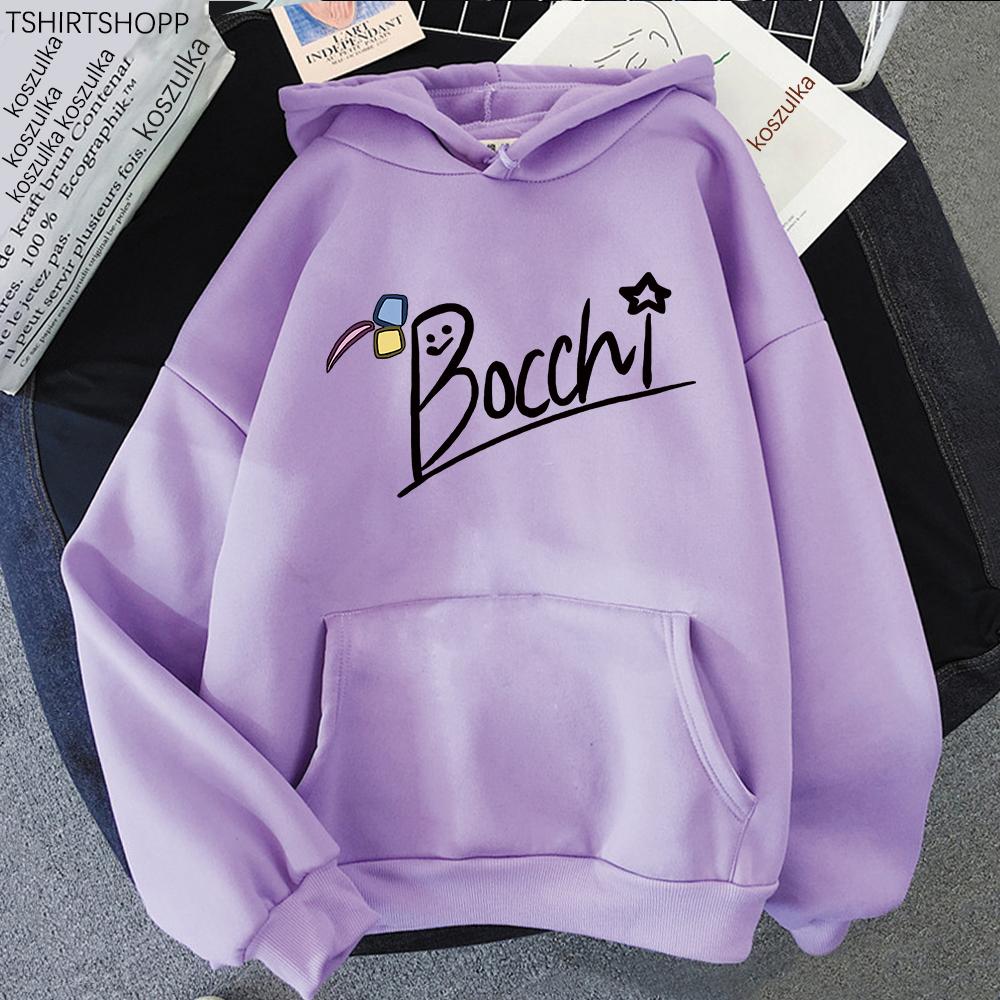 Bocchi The Rock Ryo Yamada Hoodie Women Aesthetic Anime Manga Hoodies Unisex Autumn Winter Cartoon Pullovers Sweatshirts Korea