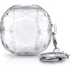 Transparente Hülle für Samsung Galaxy Buds2 Pro / Galaxy Buds FE / Galaxy Buds 2 / Galaxy Buds Pro / Galaxy Buds Live mit Schlüsselanhänger