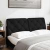 VidaXL Black Headboard Cushion 120 Cm Fabric 4019214