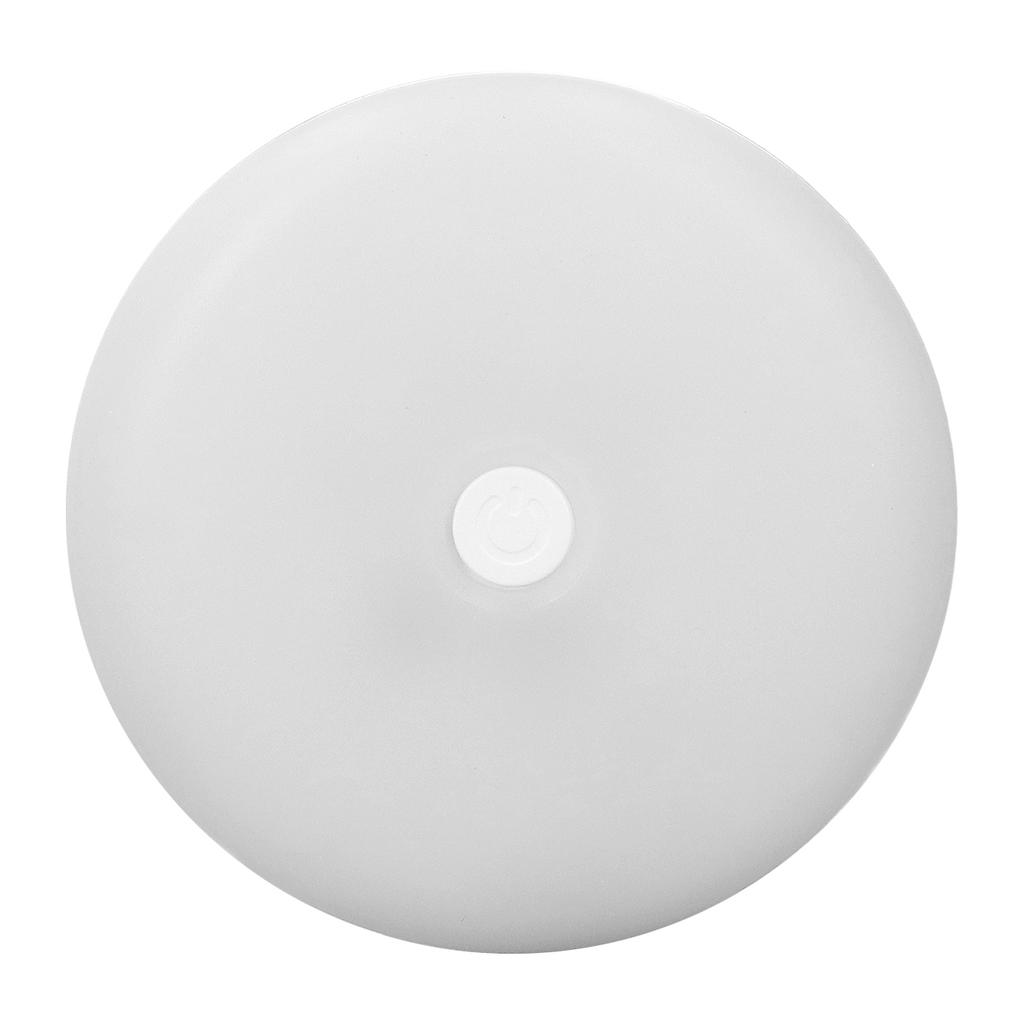 LED Wall Night Light Round Soft Warm Light 3W 18 LEDs Bedside Night Light with Remote Control for