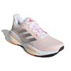 Adidas SolarGlide 5 White Silver Metallic Women Sneakers Pink Core-White Light-Flash-Orange GX5496