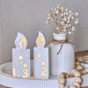 Number Candle LED Light Silicone Mold DIY Home Festival Birthday Ornament Casting Molds Aromath Plaster Resin Crafts Making Kit