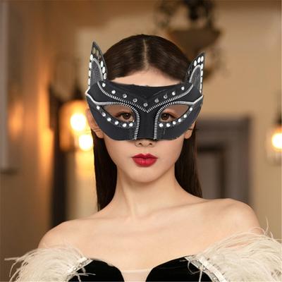 Halloween Cosplay Mask Masquerade Half Mask for Halloween Masquerade Carnivals