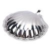   Jewelry Dish Trinket Tray Decorative Jewelry Plate Serving Tray for Nuts Appetizers Home Party Decor Silver Finish