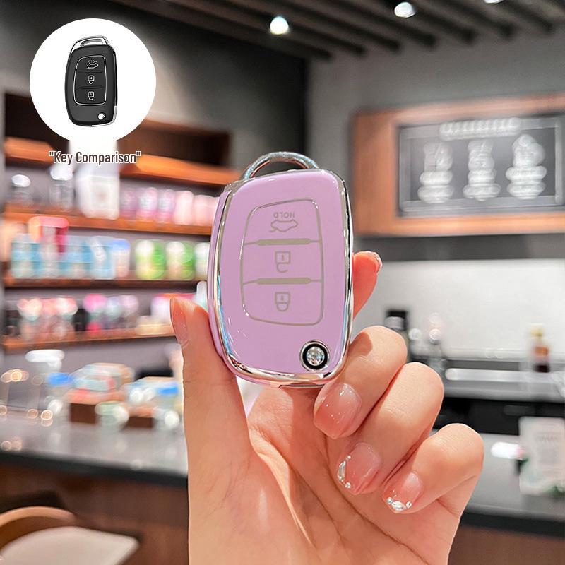 Hyundai Schlüsselhülle für ix35, Langdong, Lingdong, Mingtu, Elantra, ix25, Reina, Santa Fe, Fiesta