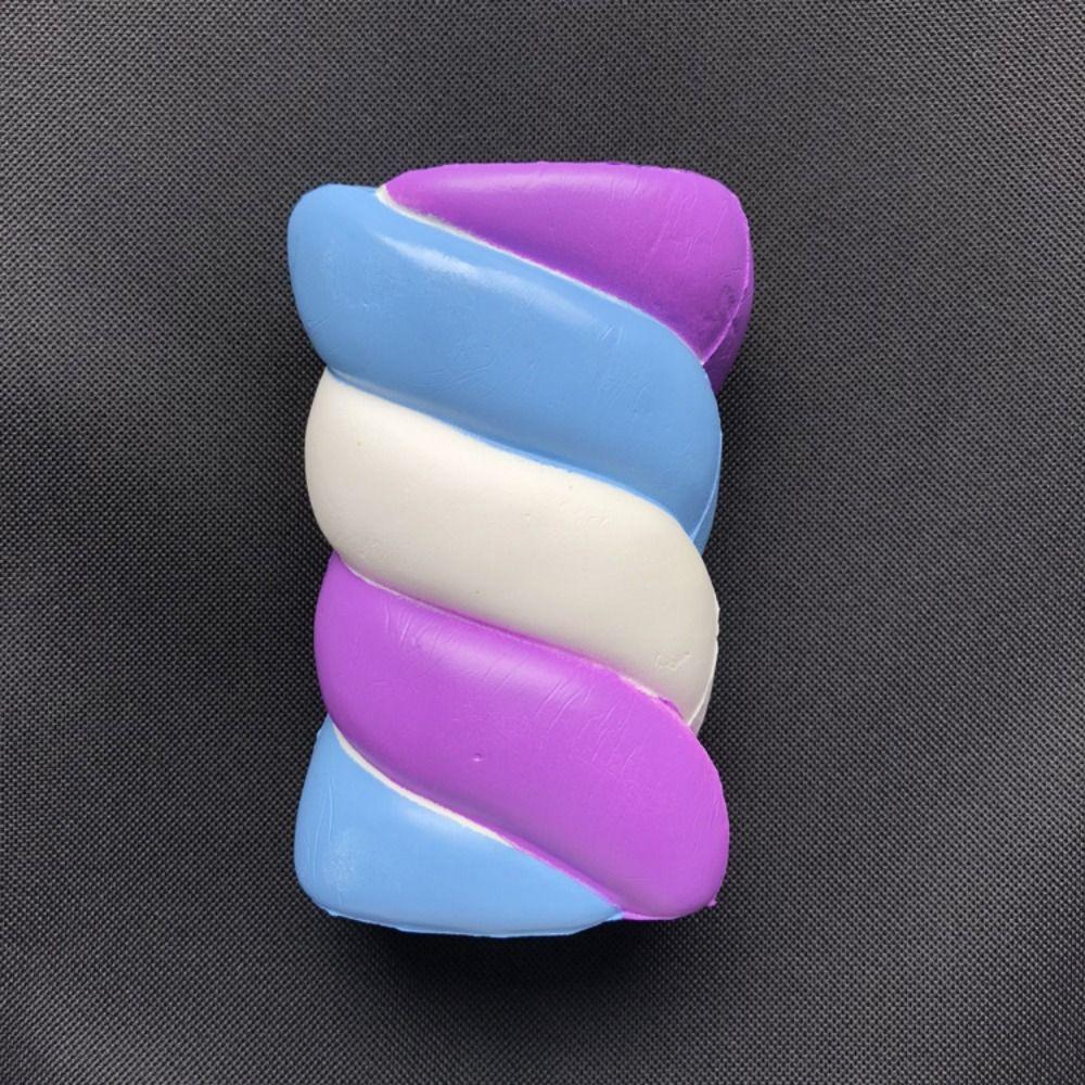 Cotton Candy Bread Squeeze Toy Soft Mochi Squish Foam Toy New Fidget Squeeze Toy  For Stress Relief
