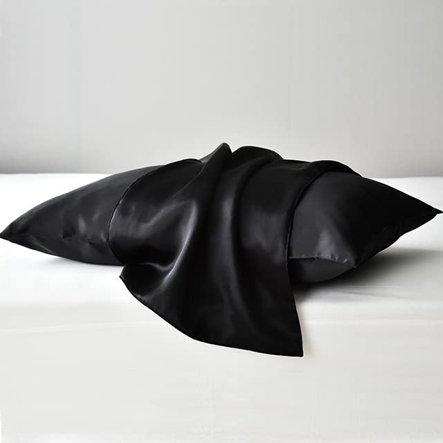 

Sleep Tailor Silk 43x63 Наволочка Prima японского производства, см, Двусторонняя, Стираемая, Увлажняющая, Улучшающая волосы, 100% шелк, (Черная жемчужина)