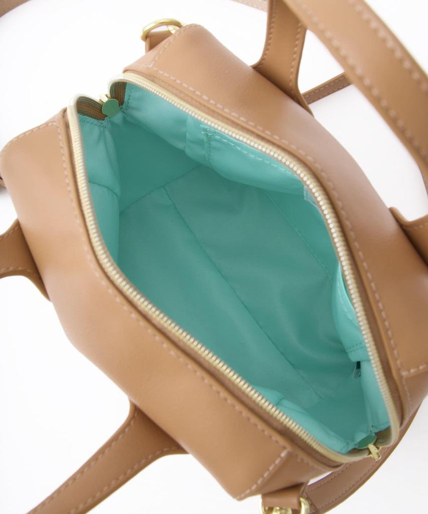 Heart Stitch Shoulder Lightweight Bag, 2-Way,