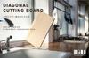 natural wood cutting board with made in natural fir wood cutting board Lightweight, stand, momi100, Japan. Hygienic, quick-drying, (medium size)