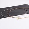 Women Lady Fashion Simple Design All Match Fine Collar Choker Necklace Jewelry