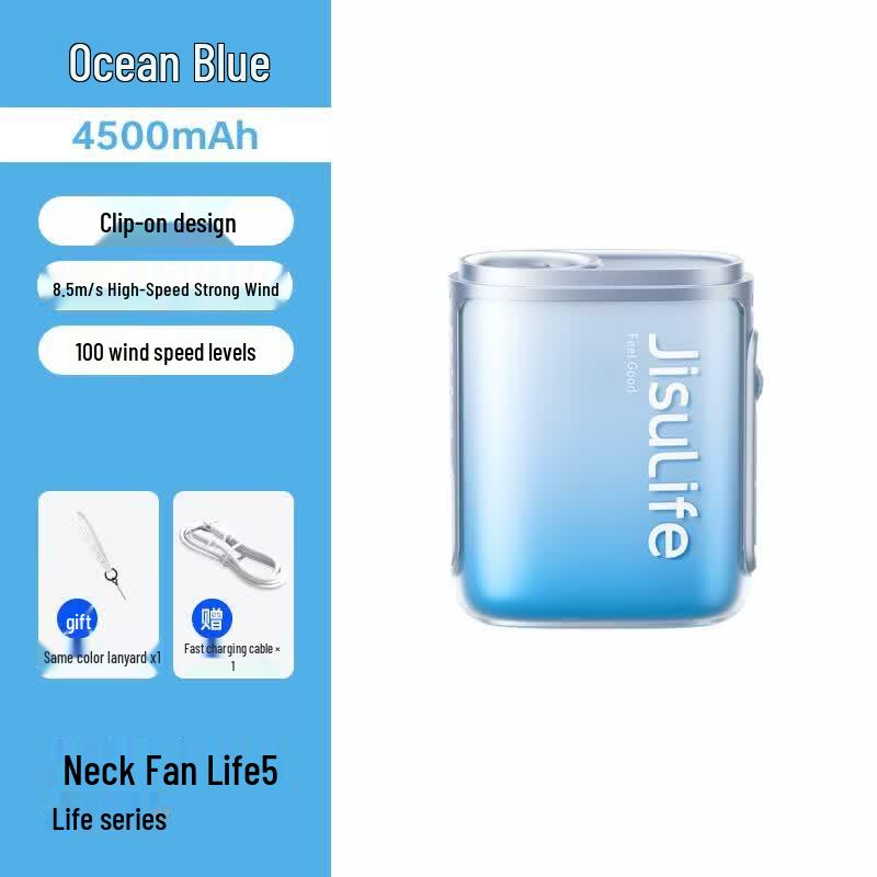 Jisu Life5 Portable USB Rechargeable Mini Fan