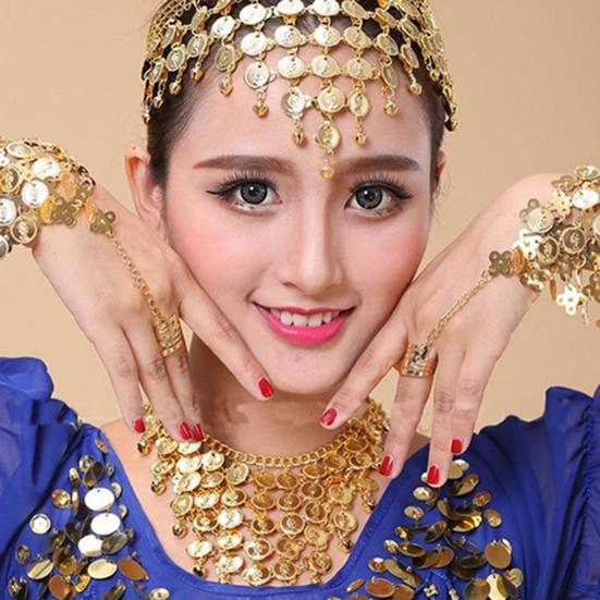Fashion Women Belly Dance Hairband Hair Accessories for Beach