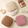 Yousheng Cosmetic Bag Zipper Closure Waterproof Portable Compact Design Sanitary Napkin Organizer Makeup Storage Bag
