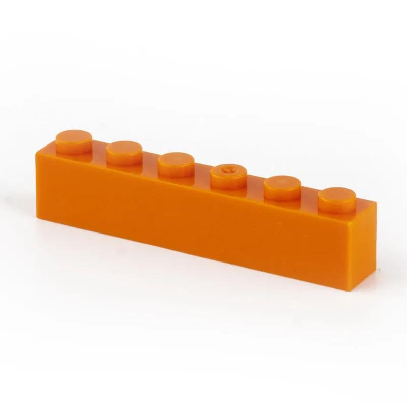 40 Stück Bausteine DIY dick 1x6 Noppen 14 Farben Steine Größe Kompatibel mit 3009 Steinen Kinderspielzeug Pädagogisch für Kinder