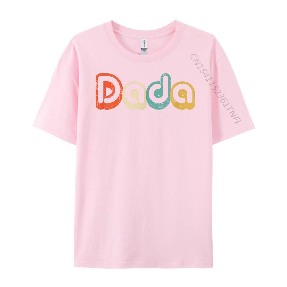Father Day For New Dad Him Papa Grandpa Dada Graphic Tee Cotton Funny T Shirts