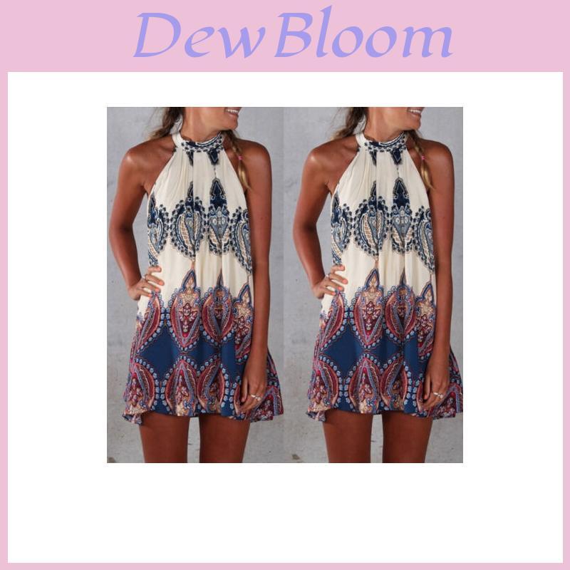 Elegant Women's Summer Lace Sleeveless Party Evening Cocktail Mini Dress S