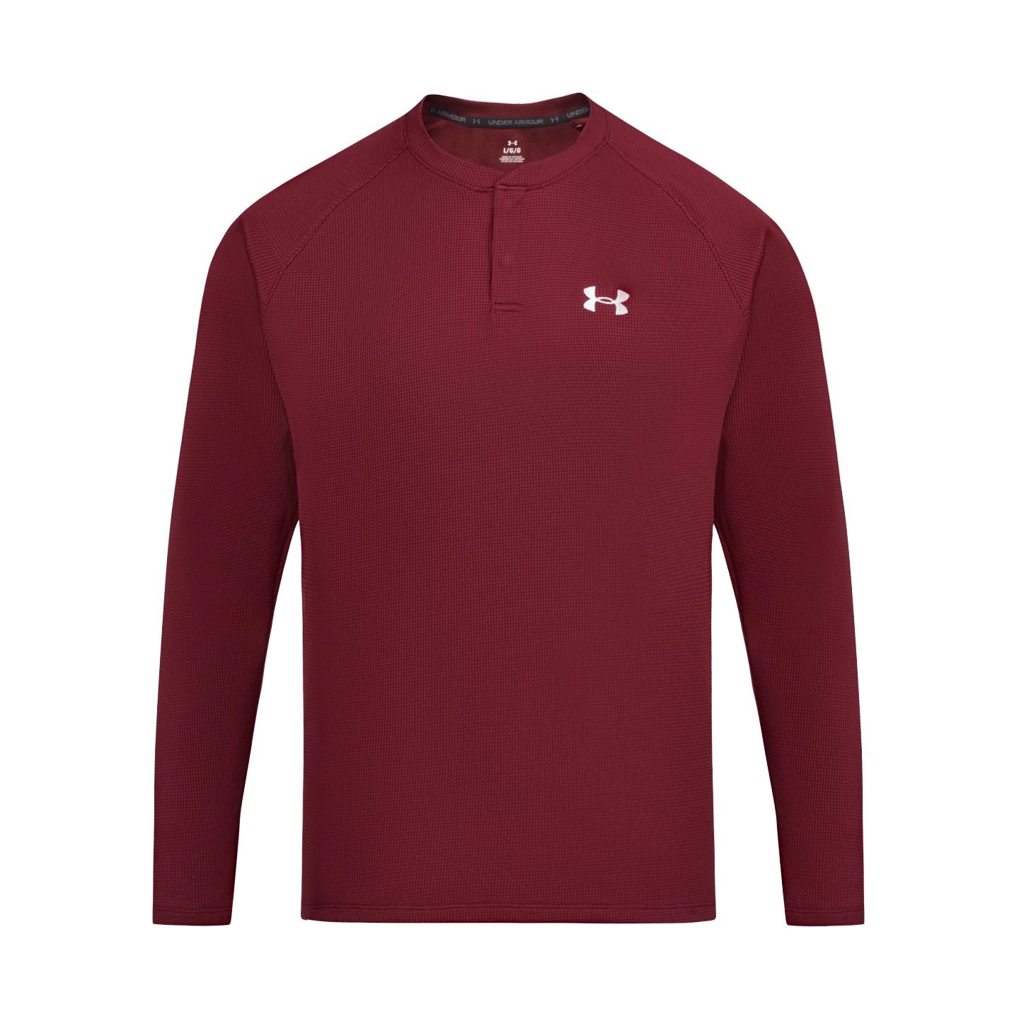 Under Armour Хенли Спортивный Повседневный Удобный Мягкий Лонгслив Мужские топы 6010174-625 XL