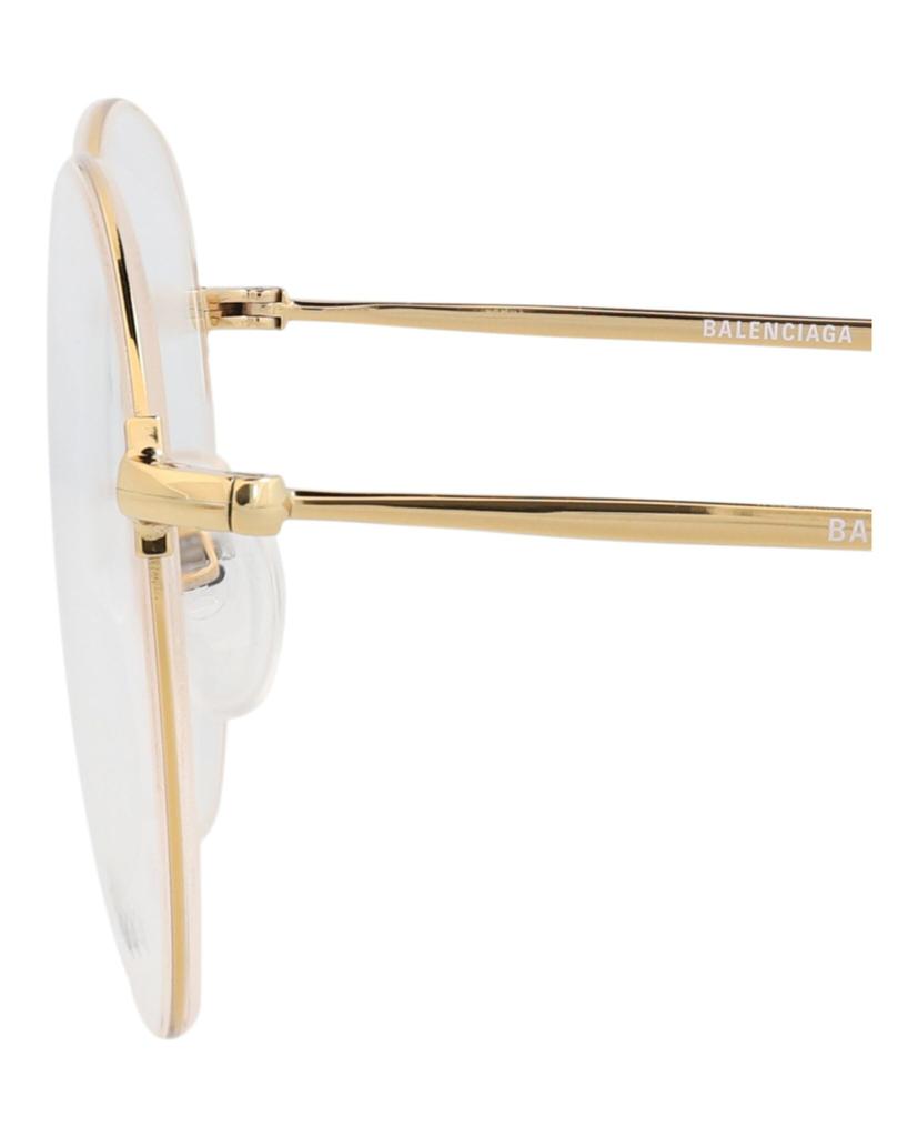 Balenciaga Demna Gvasalia Design Brille BB0035O 003 Hergestellt in Italien Rund