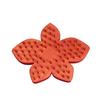 Pet Grooming Comb Flower Shape Plastic Detangling Massage Brush Cat Shedding Brush Removes Hair Mats Tangles Loose Fur for Short to Long Haired Cats