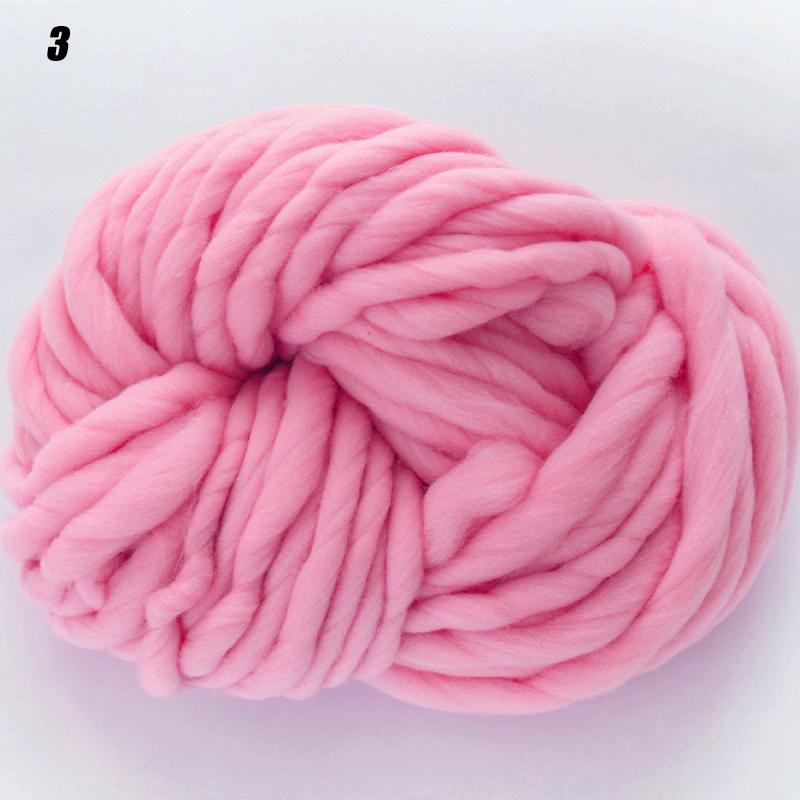 Super Soft DIY Chunky Wool Knitting Wool Blanket Yarn Super Thick Yarn For Knitting/Crochet/Carpet/Hats