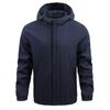 Spring and Autumn Men's Thin Casual Jacket Men's Coat Baseball Jacket Hooded Men's Coat Men's
