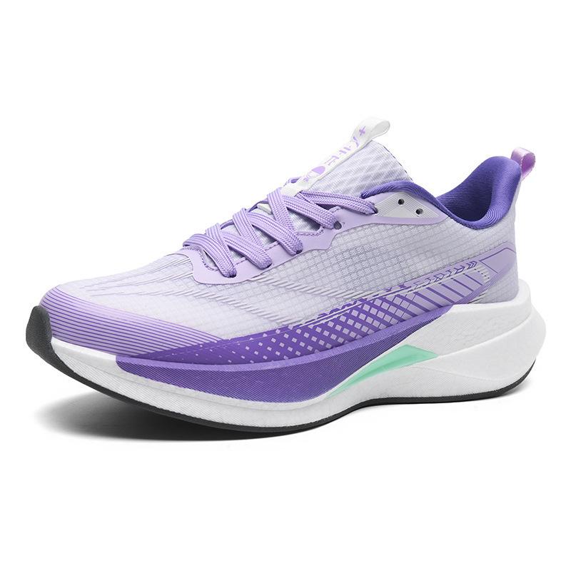 Men's & Youth Carbon Plate Running Shoes - Lightweight, Anti-slip Sports Footwear for Students & Physical Fitness Tests