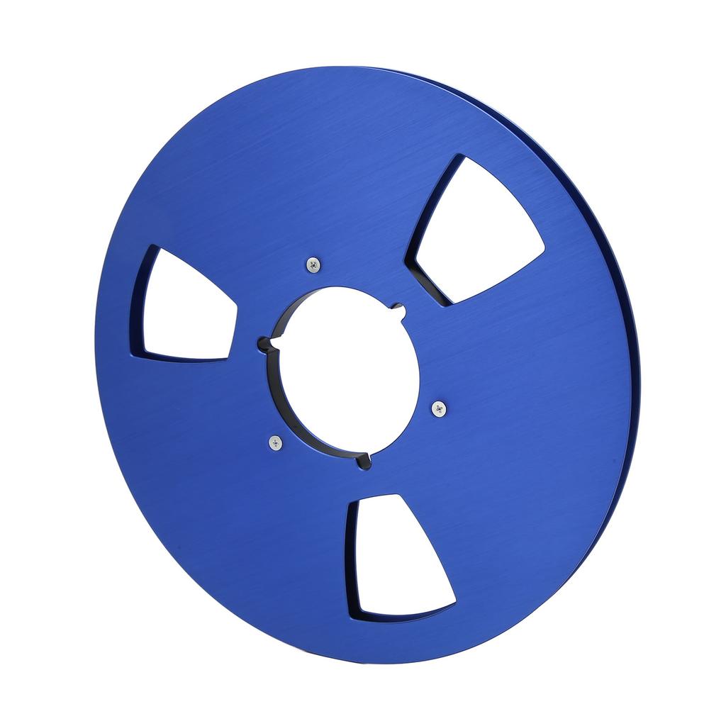 1 4 10.5 Inch Empty Takeup Reel 3 Hole Aluminum Alloy Universal Opening Machine Part Sound Tape Takeup Reel for Pioneer