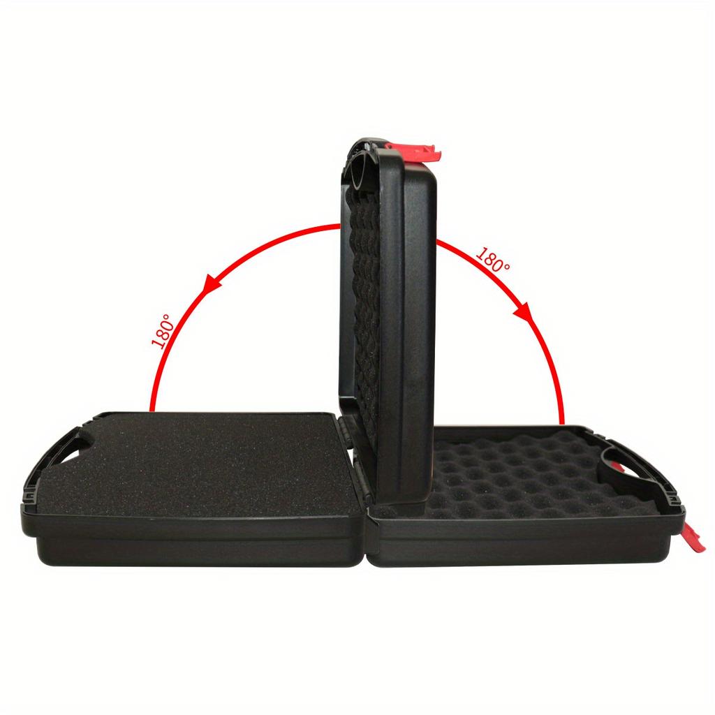 1PC Portable Multifunction Hardware Tool Box – Lightweight Plastic Storage Case for Instruments,Outdoor & Indoor Use