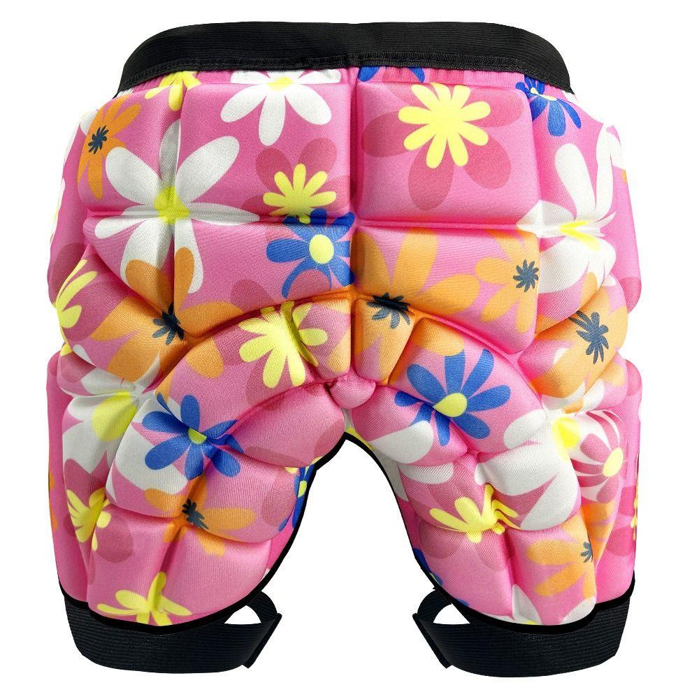 

Черный Синий Розовый Детский Взрослый Накладка на ягодицы Губка ЭВА Шорты Новый Утолщенный Защитник бедер Унисекс S розовый