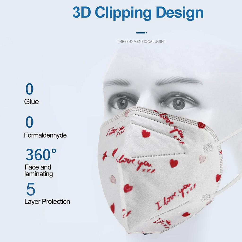 Adult High-Density Mask  Wind Mist Pollution  Filter