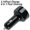 12-24V Car Charger 4Ports USB Car Charger Adapter Car Accessories High Quality