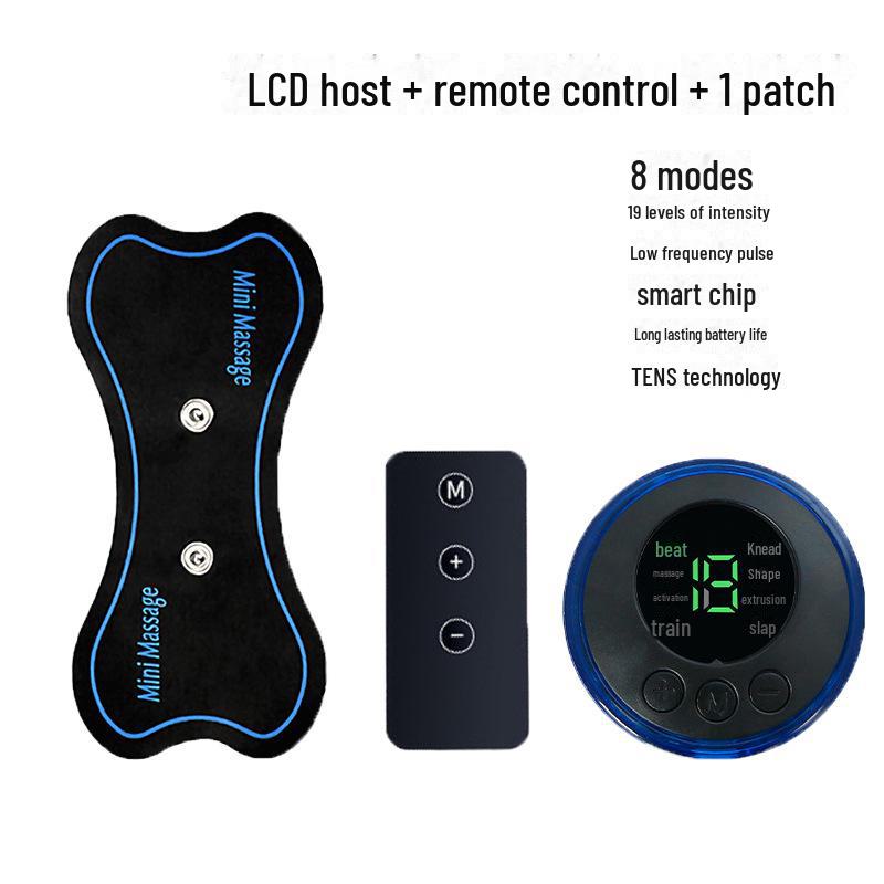 "Portable EMS Cervical and Shoulder Massager - Electric Neck Pulse Device"