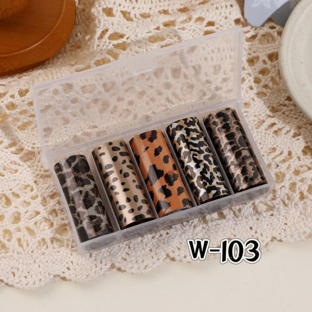 Lace Design Nail Stickers Laser Nail Art Stickers Fashion Nail Foils  Manicure DIY