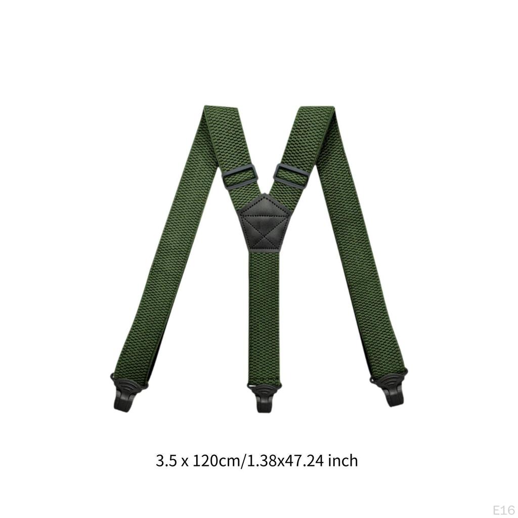 Hidden Suspenders for Belt Loops under Clothes 3 Clips Suspender