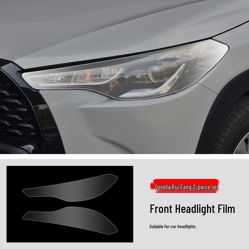 Protector de Ușă TPU Corolla Cross: Film anti-zgârieturi pentru triunghiul față și cel din spate