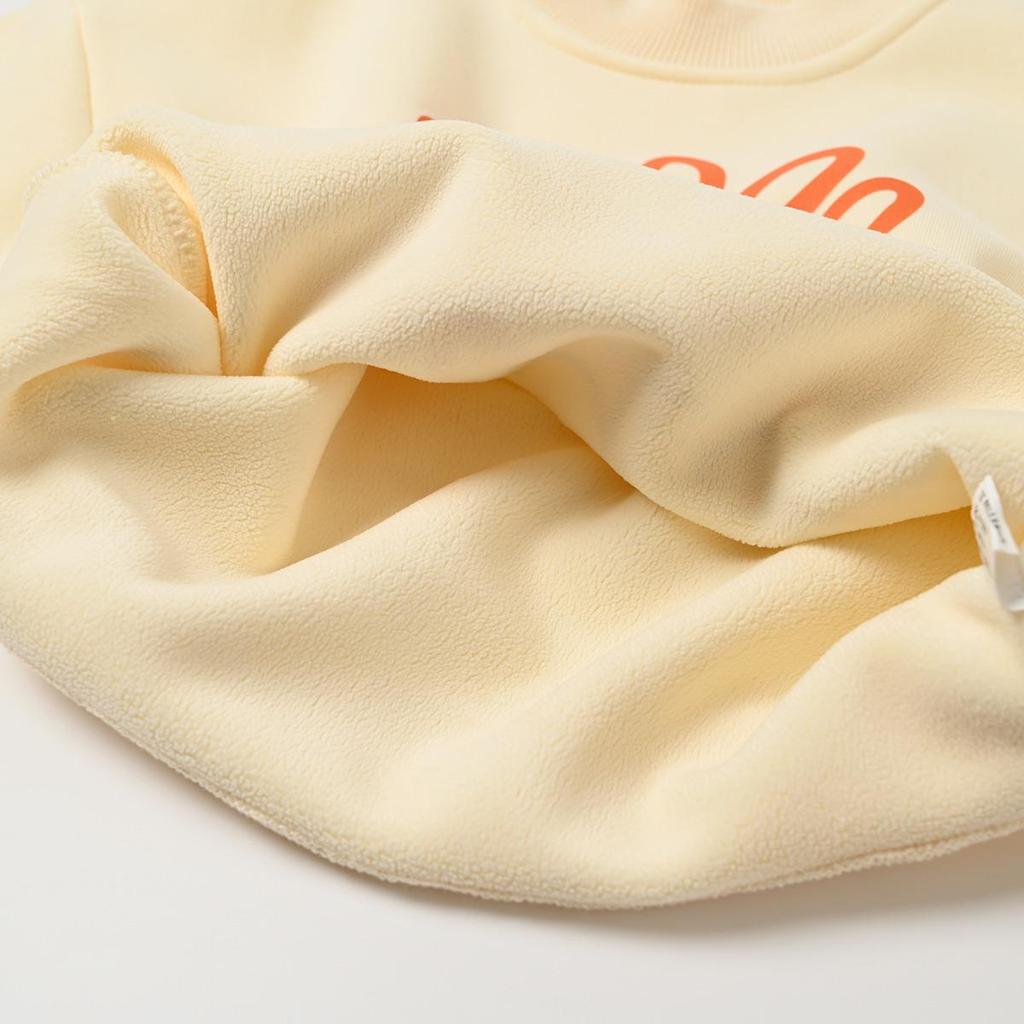 Dětská kreslená fleecová mikina přes hlavu - Hřejivá podzimní/zimní mikina pro chlapce a dívky, malé/střední velikosti