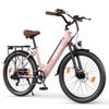 ESKUTE C100 PLUS City Commuting E-Bike For Unisex 36V13AH Battery 250W Motor 26 Inch Tires Electric Bicycle With TowSeat Comfortable and Practical