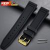 New High Quality Thick Silicone Watch Strap 20mm 22mm Quick Release Women Men Waterproof Wristband for Seiko Bracelet for Rolex