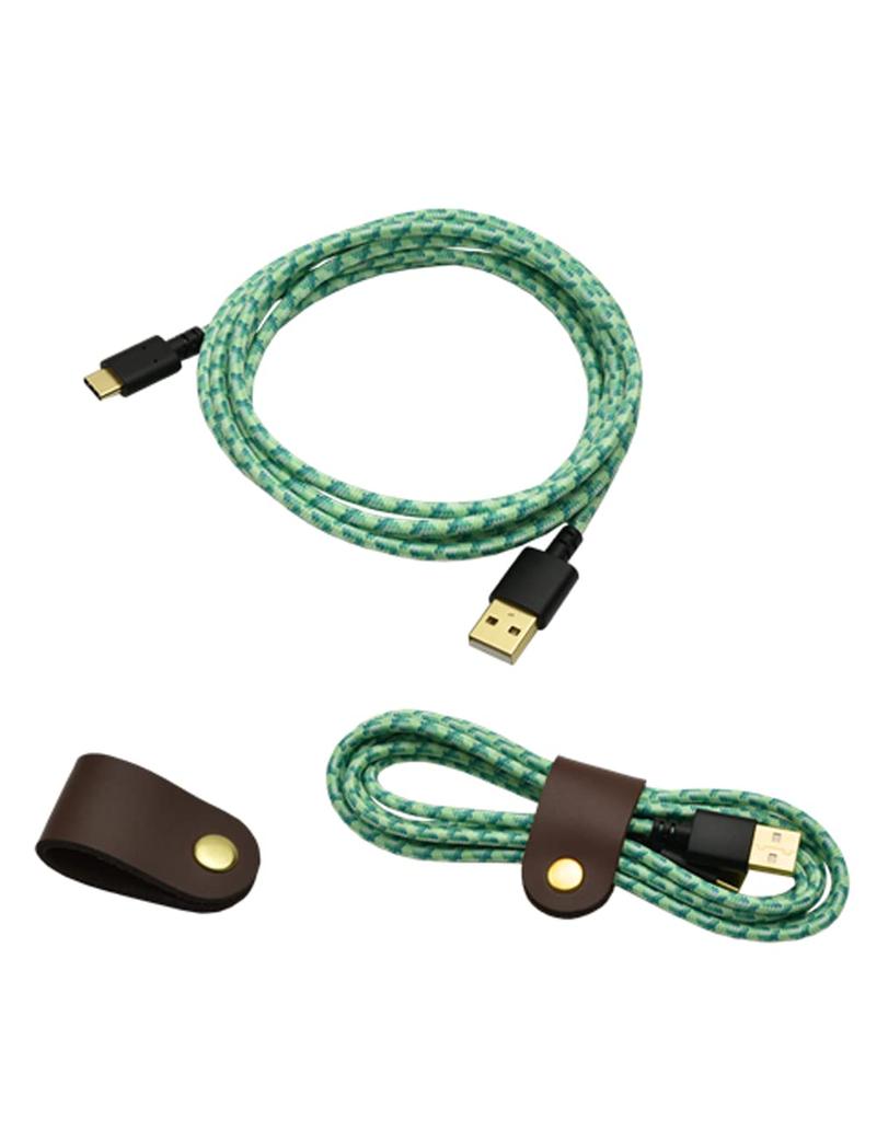 Aclass Strong USB Cable for Lite Ancient Green Switch/Switch (2m)