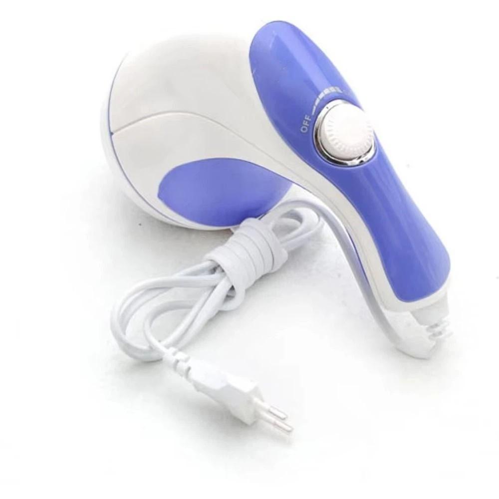 Hammer Roller Electric Handheld Body Massager with 5 Massage Heads Back Roller  Neck
