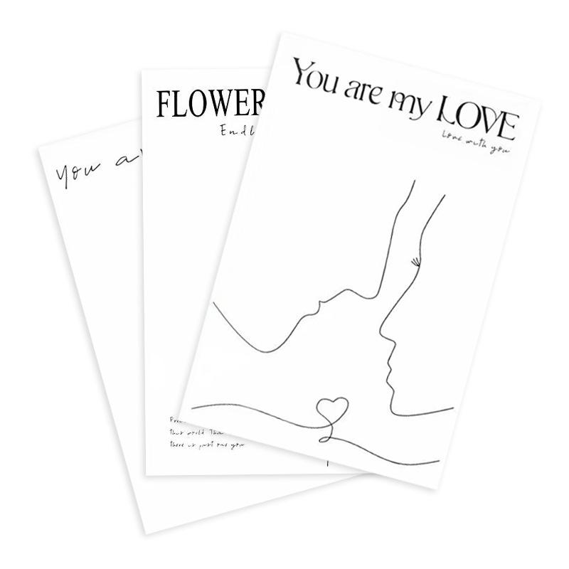 Trendy Floral Kraft Paper for Bouquet Wrapping