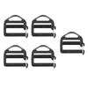5pcs Plastic Webbing Buckle for 25mm Strap Outdoor Backpack Attachment