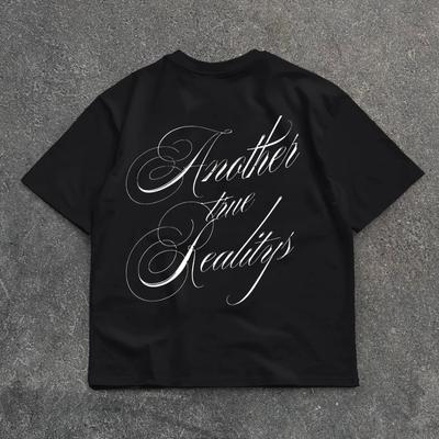 Unisexs Streetwear Oversized Gothic Another True Realitys T Shirt Tee Cotton Unisex Summer Punk Harajuku Hip Hop Grunge Unisex