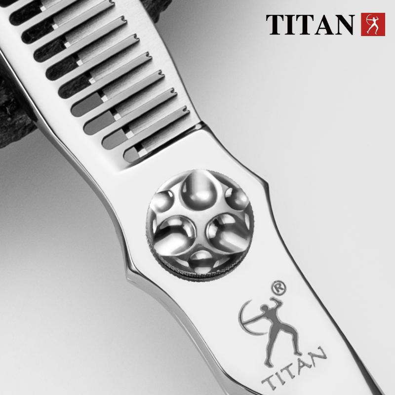 TITAN Profesionální kadeřnické nůžky Kadeřnické nůžky Kadeřnické nářadí Salon Stříhání vlasů Kadeřnické nůžky Nůžky na vlasy