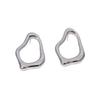 Luxury Stainless Steel Geometric Stud Earrings – Non-Fading, Simple Design