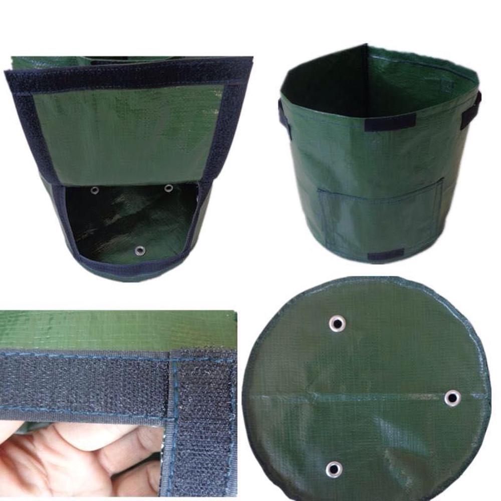 Sagit DIY Kartoffelpflanzgefäß, PE-Tuch, Pflanzbehälter, Tasche, verdickter Gartentopf