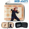 Jujutsu Kaisen Short Wallet Anime Cartoon Leather Bifold Card Holder Coin Purse for Students Men Women