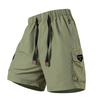 Outdoor IJszijde Ademend Lichtgewicht Sneldrogende Sportshorts voor Mannen Zomer Losse Werkkleding Stijl Vijfkwartbroek