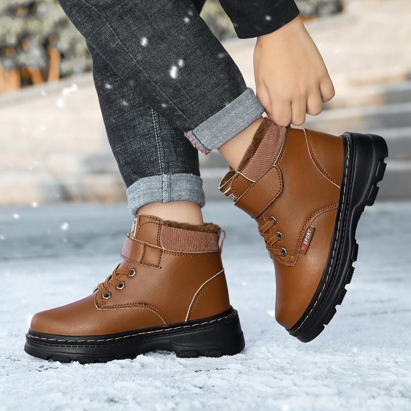 Зимние ботинки для мальчиков 6-18 лет — фото 18